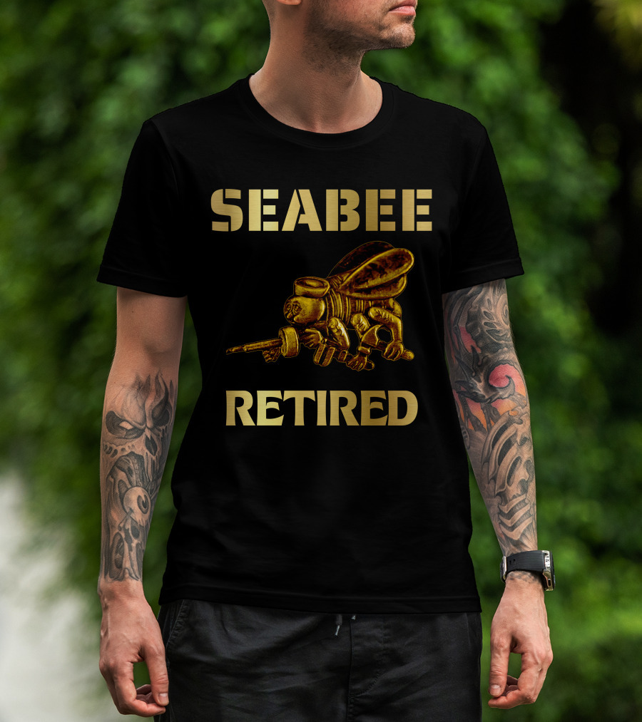 Seabee Retired T-Shirt