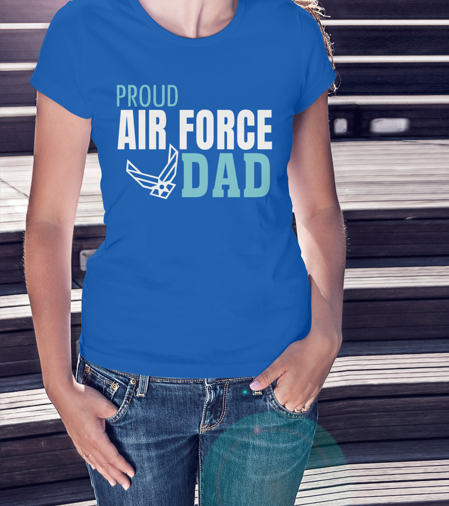 Proud Air Force Dad T-Shirt