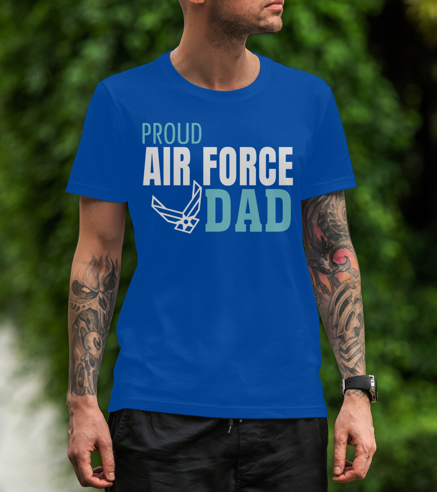 Proud Air Force Dad T-Shirt