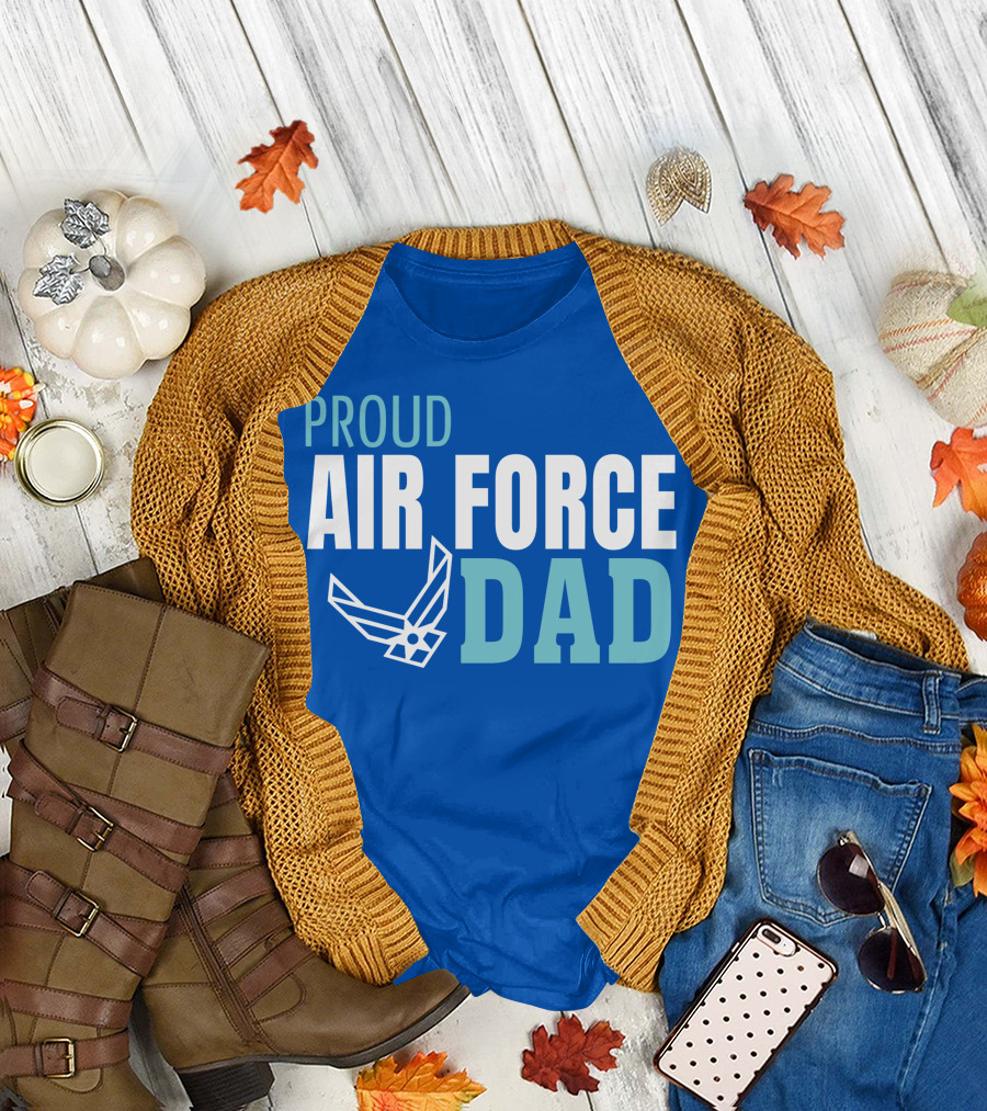 Proud Air Force Dad T-Shirt
