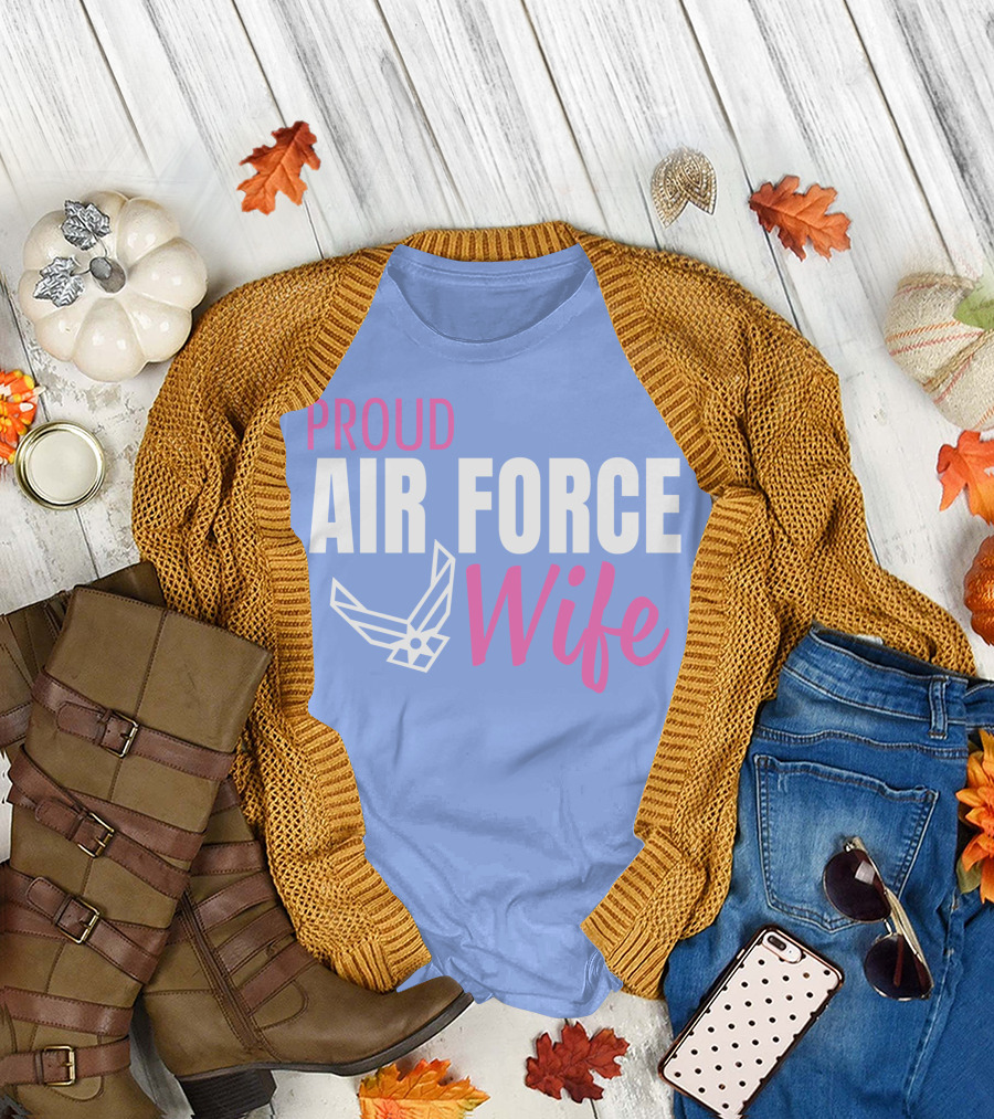 Proud Air Force Wife T-Shirt