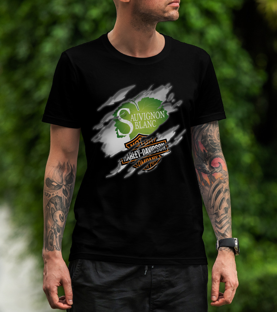 Sauvignon Blanc Harley Davidson T-Shirt