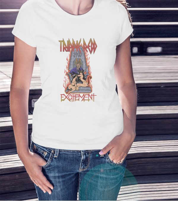 Trippie Redd 1400 Excitement Throne And Flames T-Shirt