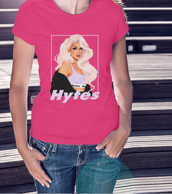 Hytes Brooke Lynn Hytes Glamorous Pink T-Shirt