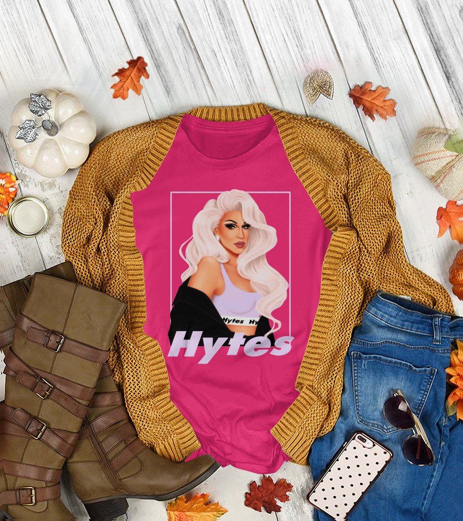 Hytes Brooke Lynn Hytes Glamorous Pink T-Shirt