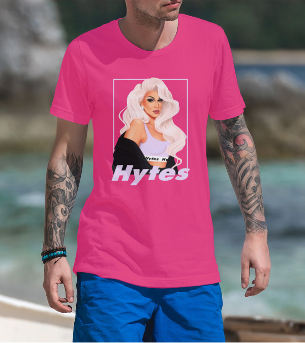 Hytes Brooke Lynn Hytes Glamorous Pink T-Shirt