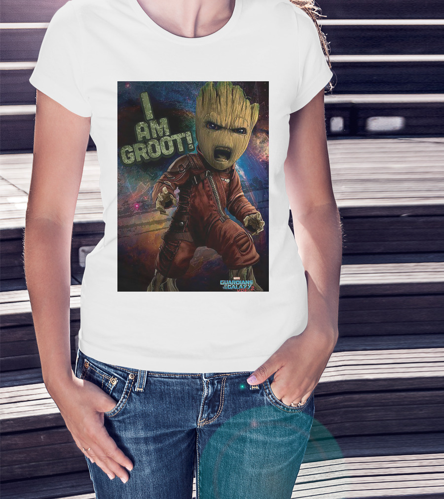 I Am Groot Guardians Of The Galaxy Vol. 2 T-Shirt
