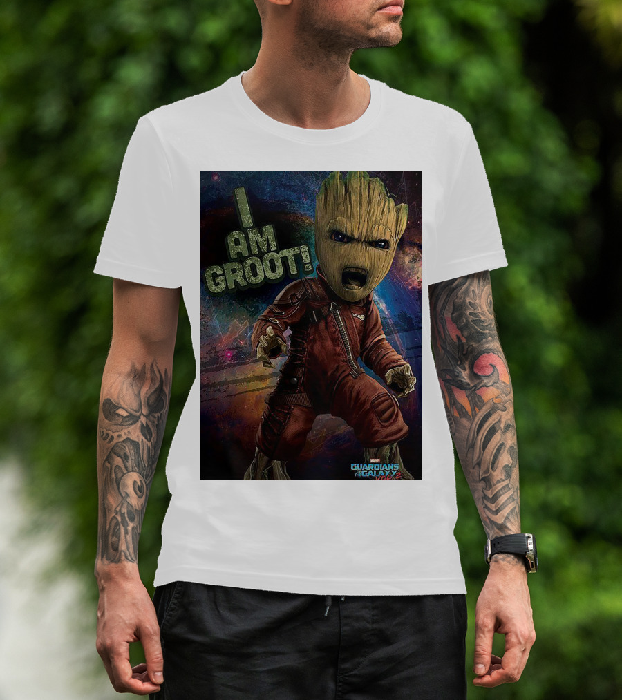 I Am Groot Guardians Of The Galaxy Vol. 2 T-Shirt
