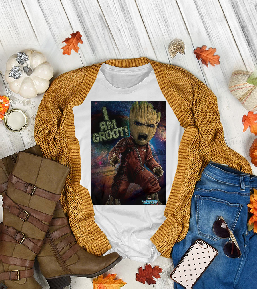 I Am Groot Guardians Of The Galaxy Vol. 2 T-Shirt