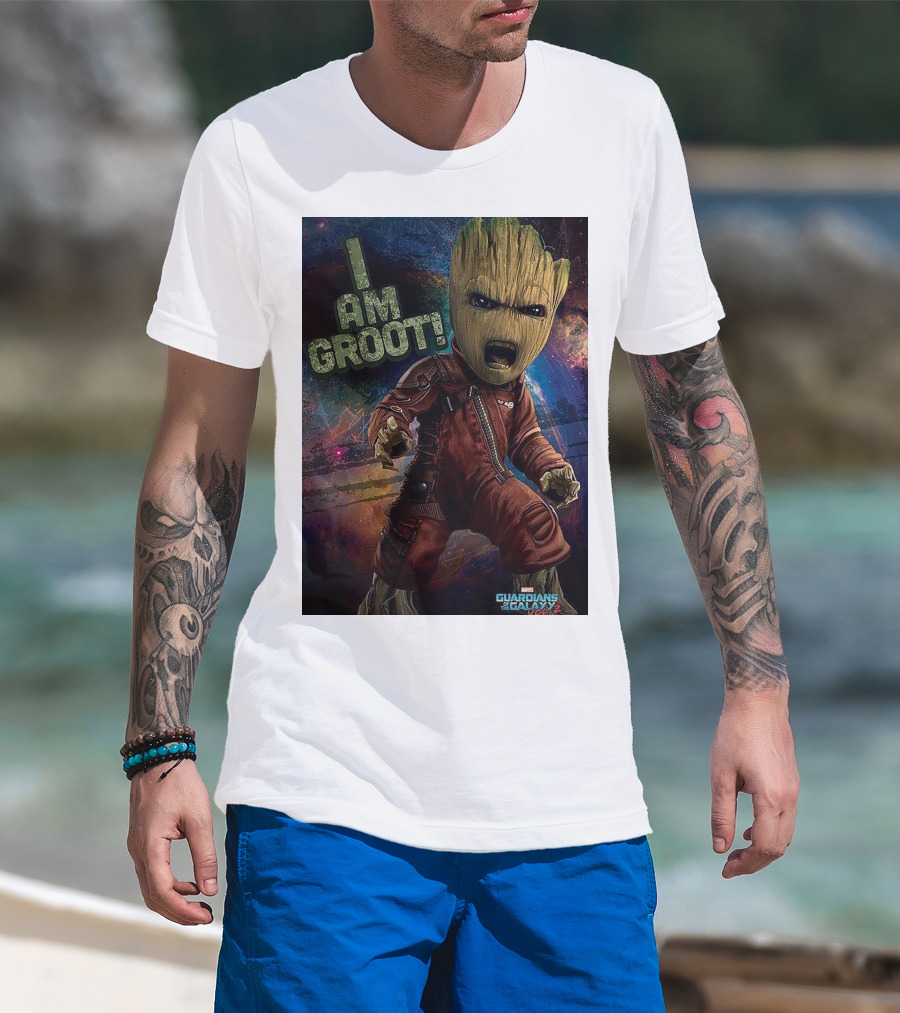 I Am Groot Guardians Of The Galaxy Vol. 2 T-Shirt