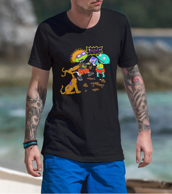 Rugrats Chuckie Tommy Reptar Cereal Adventure T-Shirt