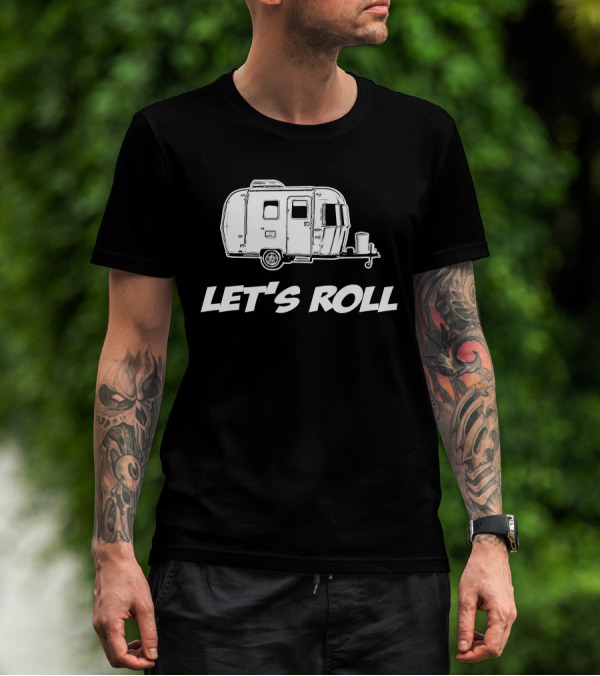 Let's Roll Airstream Bambi Camping Adventure T-Shirt