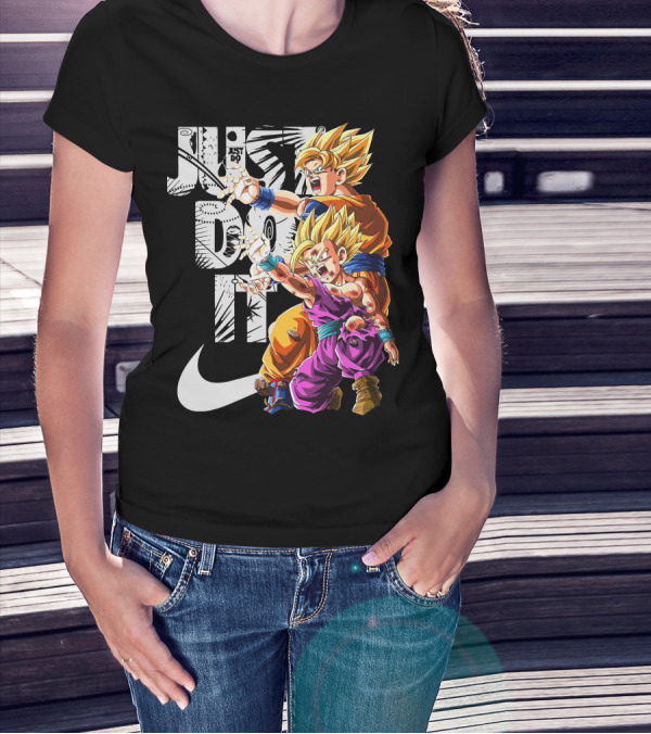 JUST DO IT DBZ Dragon Goku T-Shirt