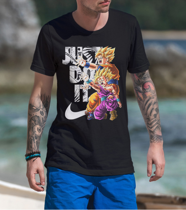 JUST DO IT DBZ Dragon Goku T-Shirt