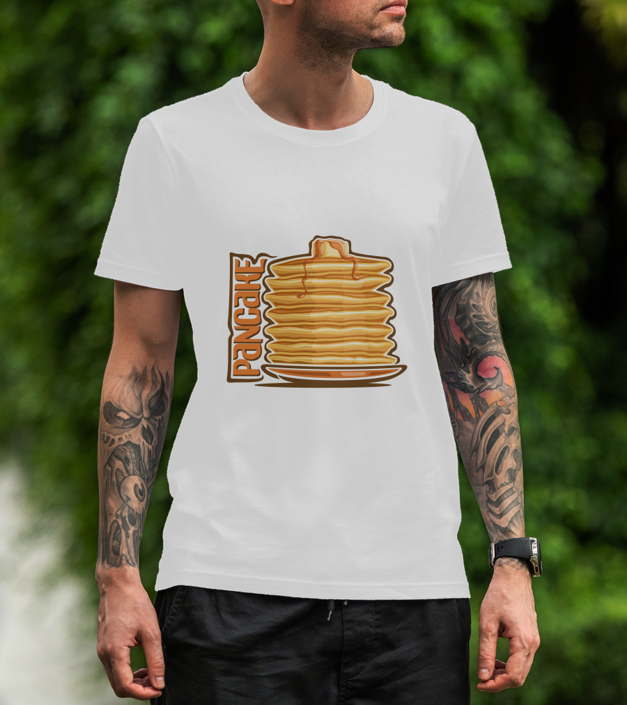 Pancake Stack With Syrup T-Shirt