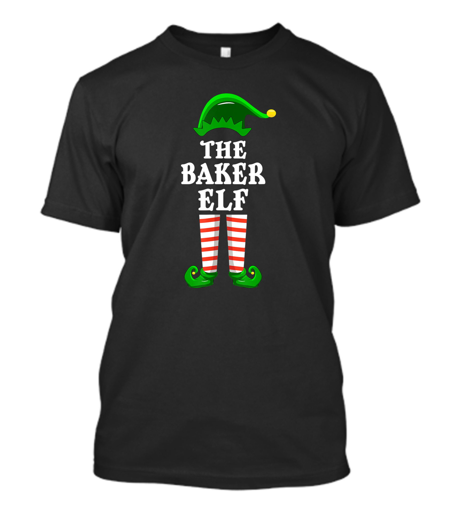 The Baker Elf Family Group Matching Christmas Party Outfits T-Shirt