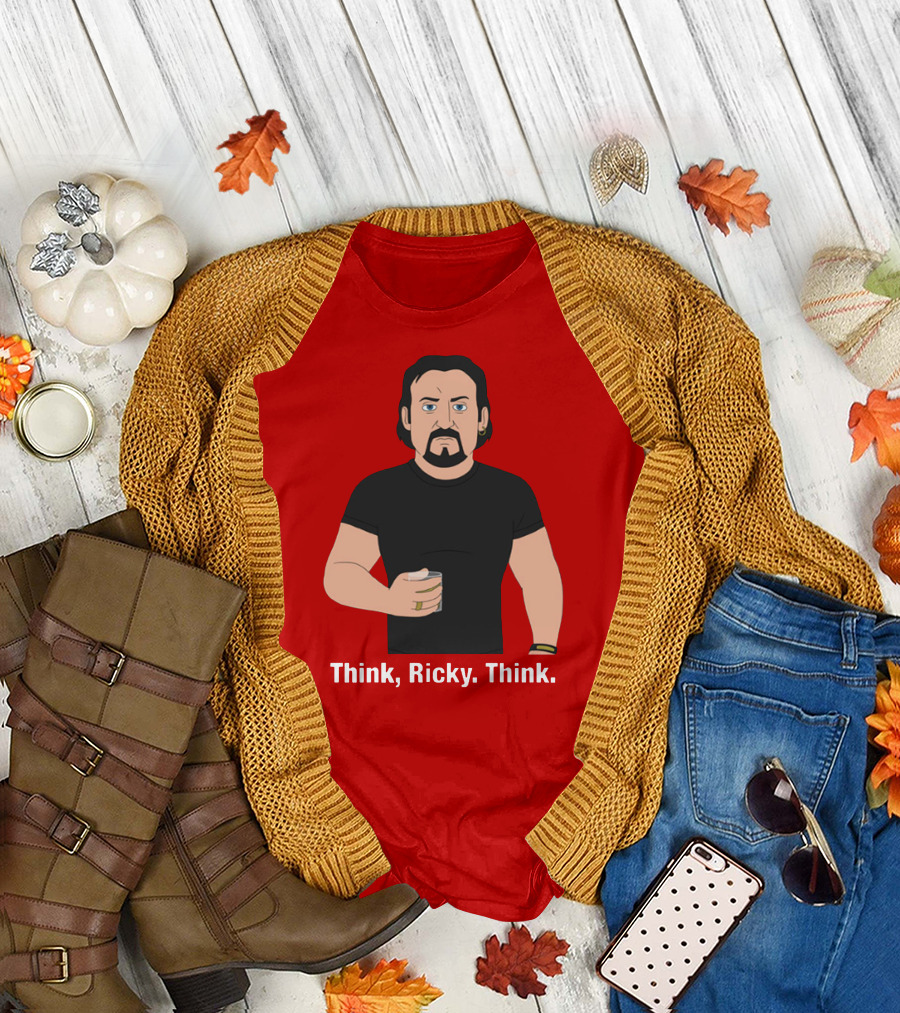 Think Ricky Think Trailer Park Boys Merch T-Shirt