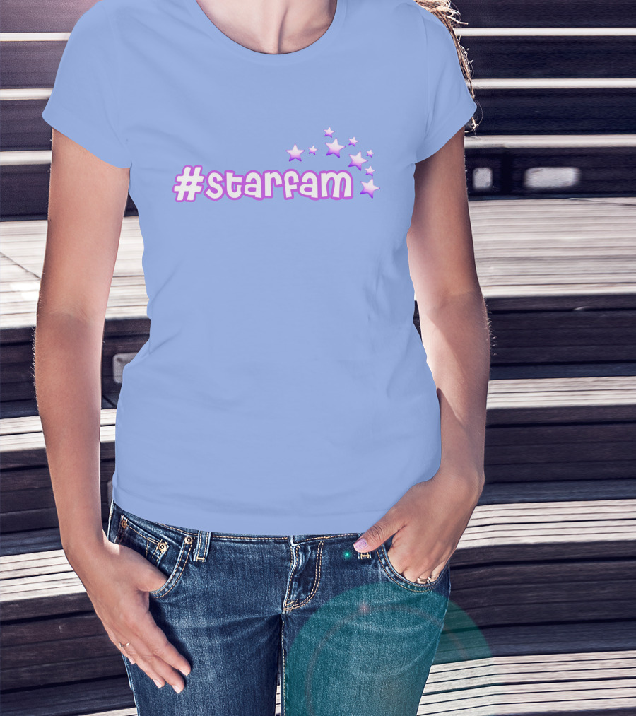 Starfam Purplestars02 Collection T-Shirt