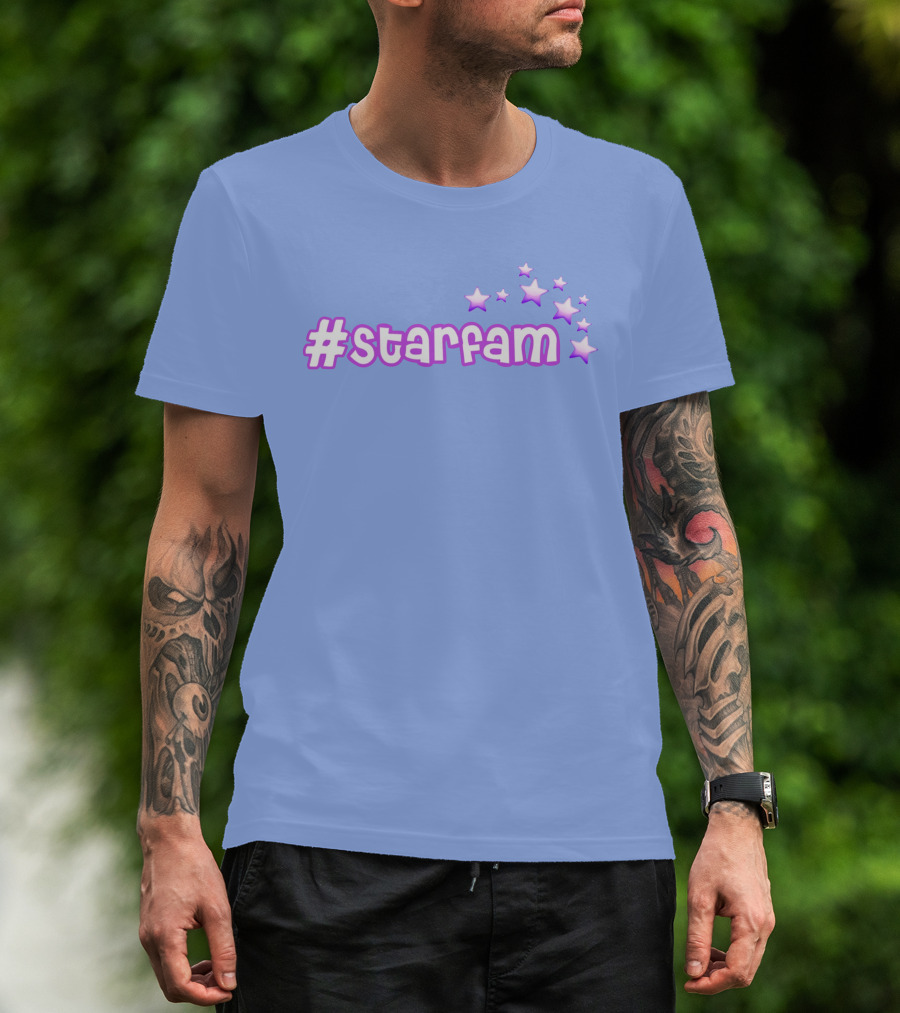 Starfam Purplestars02 Collection T-Shirt