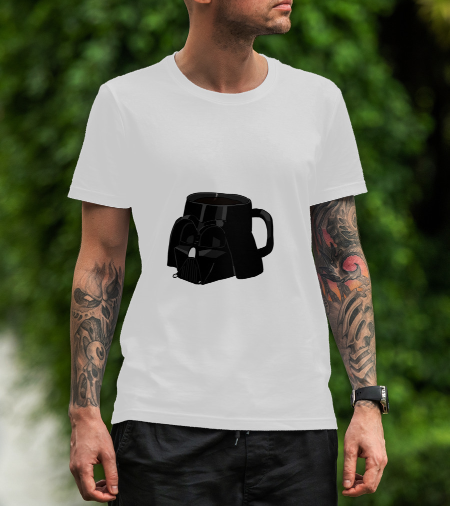 Darth Vader I Like My Coffee On The Dark Side T-Shirt