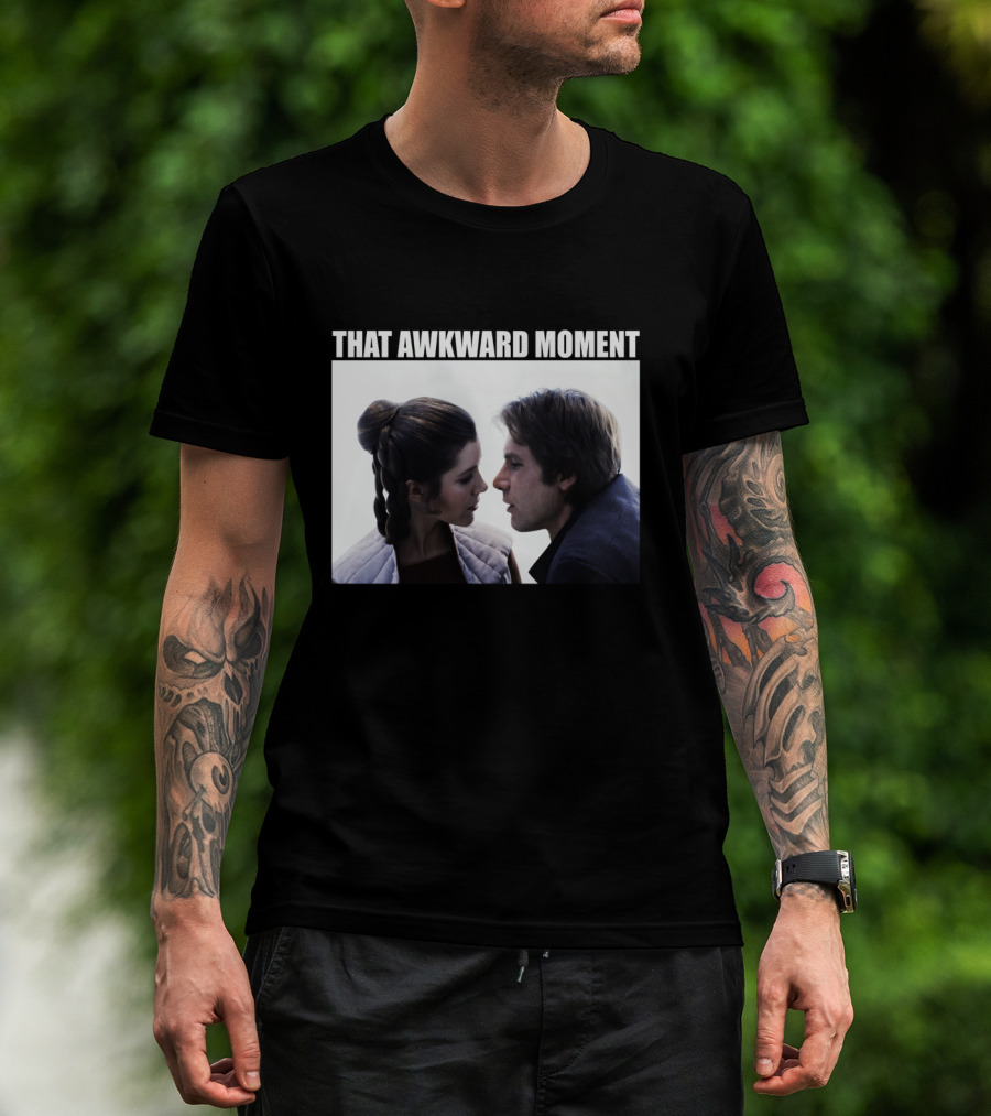That Awkward Moment Han Solo Princess Leia T-Shirt