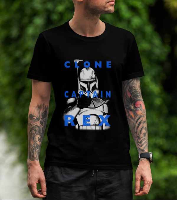 Star Wars The Clone Wars Clone Captain Rex T-Shirt