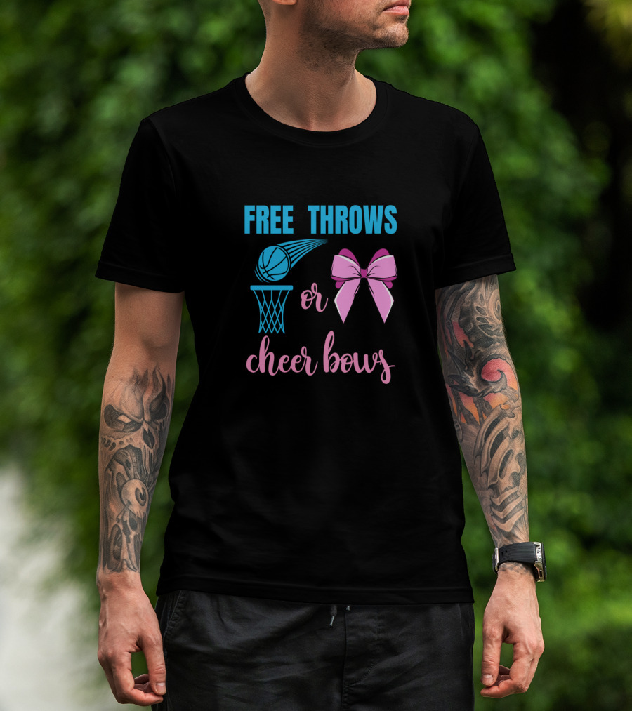 Free Throws OR Cheer Bows T-Shirt