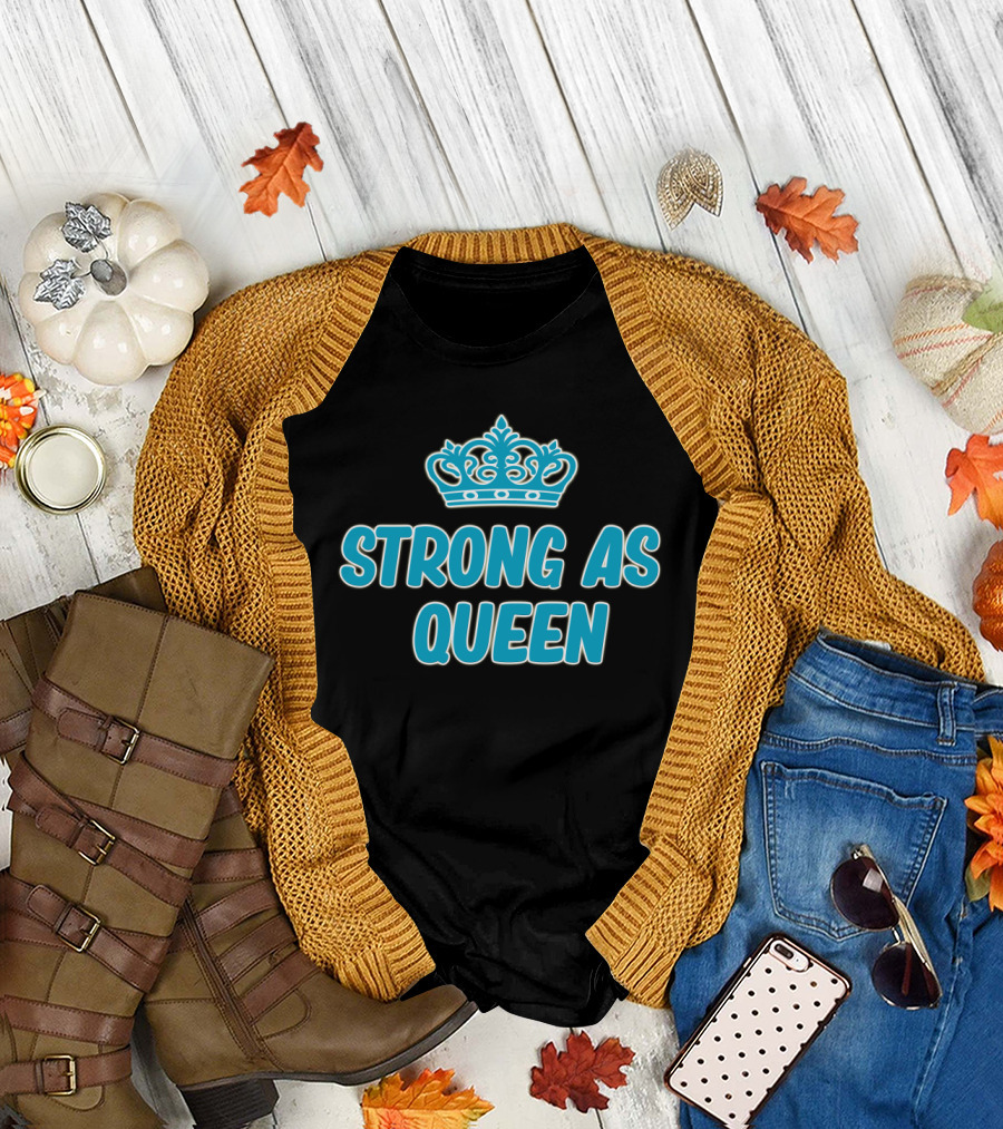 Strong As Queen Crown T-Shirt