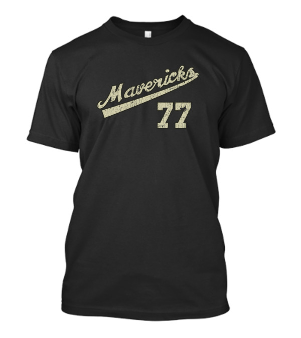 Mavericks 77 Baseball Portland Mavericks T-Shirt