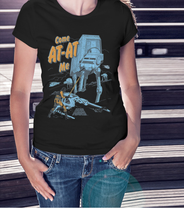 Come AT-AT Me Star Wars The Empire Strikes Back Battle Scene T-Shirt