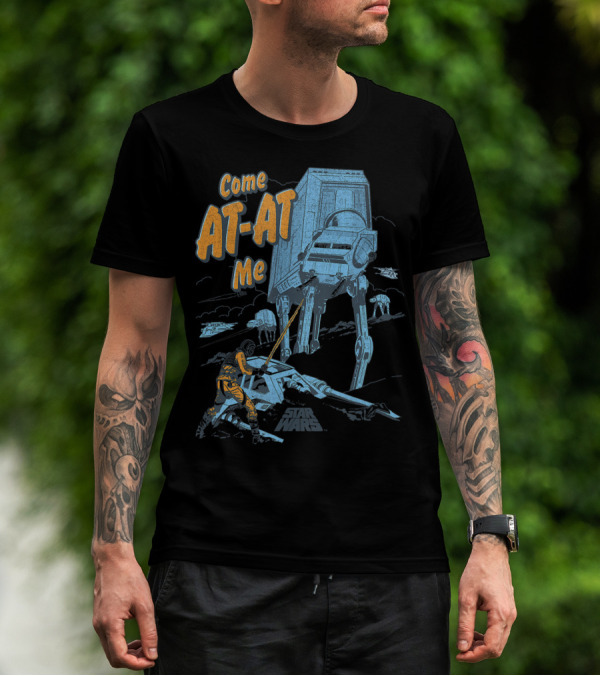 Come AT-AT Me Star Wars The Empire Strikes Back Battle Scene T-Shirt
