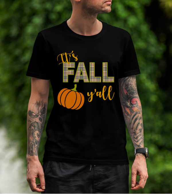 It's Fall Y'all Pumpkin T-Shirt