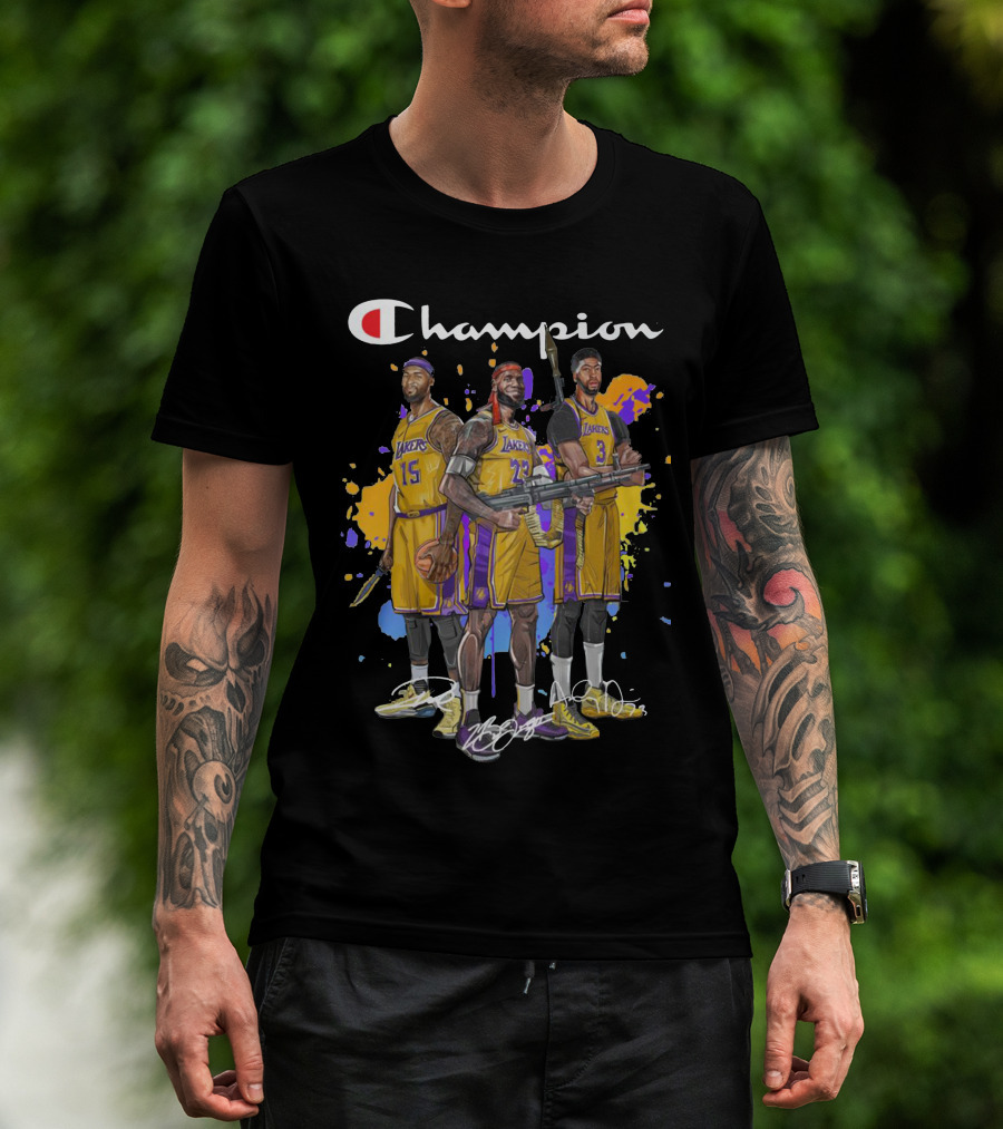 Champion Lakers Basketball Legends T-Shirt