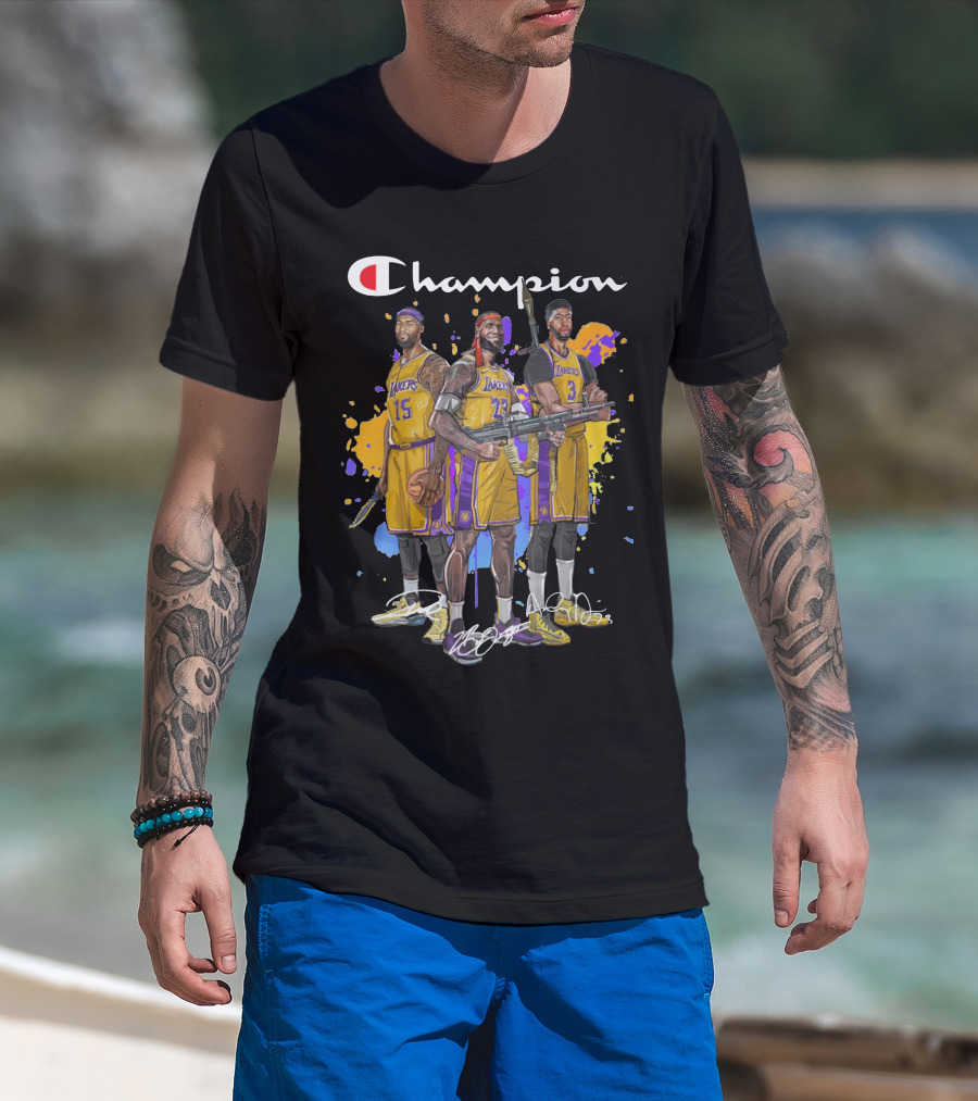 Champion Lakers Basketball Legends T-Shirt