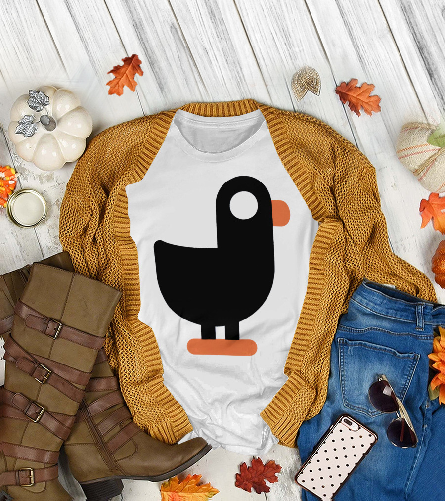 Kurzgesagt Iconic Bird Merchandise T-Shirt
