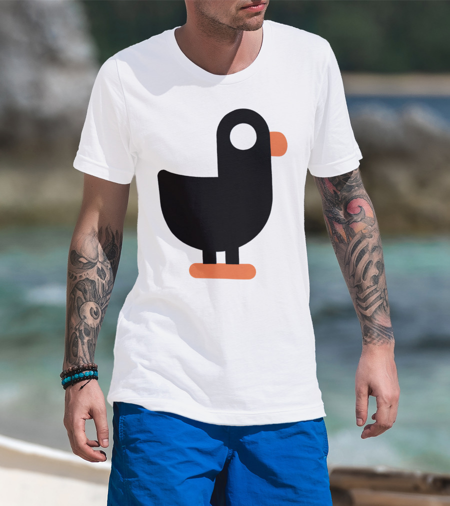 Kurzgesagt Iconic Bird Merchandise T-Shirt