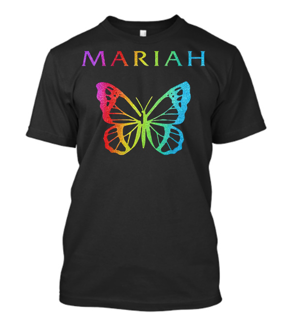 Mariah Carey Butterfly Rainbow Merch T-Shirt
