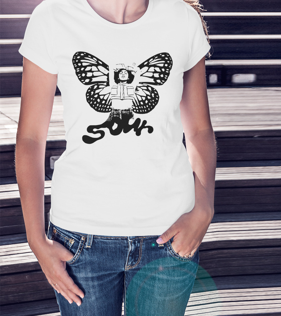 Traitor Olivia Rodrigo Sour Butterfly Wings T-Shirt