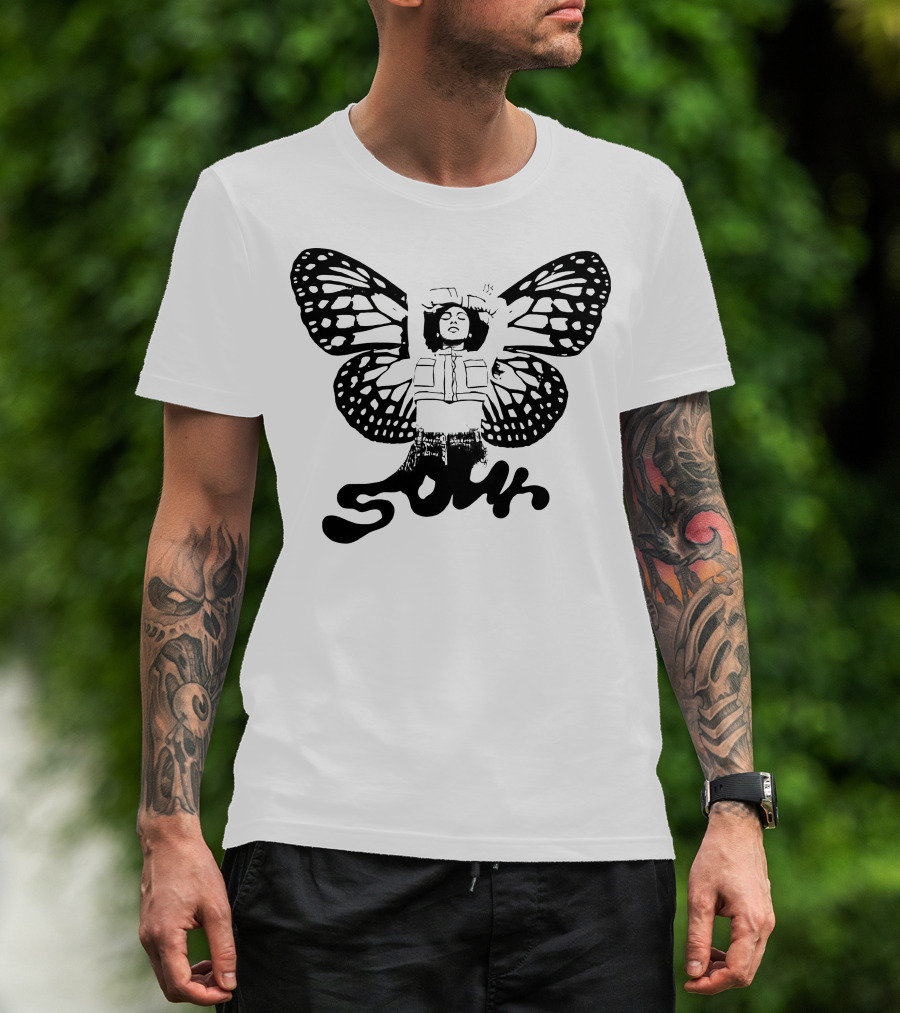 Traitor Olivia Rodrigo Sour Butterfly Wings T-Shirt