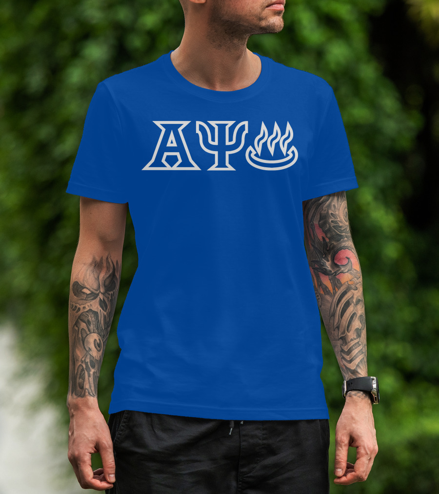 Scott The Woz Alpha Psi Hot Plate T-Shirt