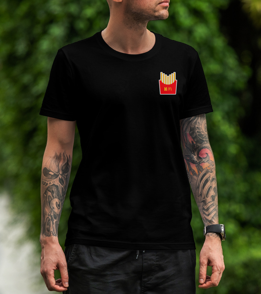 BTS Meal Merch McDonald's Fries T-Shirt