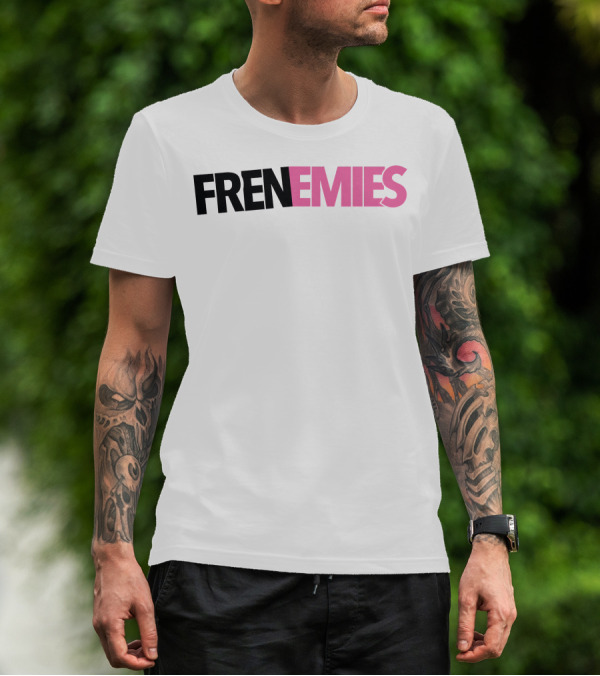 Frenemies Merchandise Logo Bold Pink T-Shirt