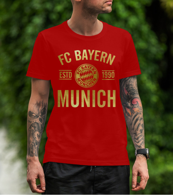FC Bayern Munich ESTD 1990 T-Shirt