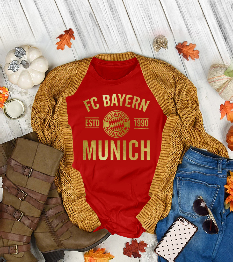 FC Bayern Munich ESTD 1990 T-Shirt