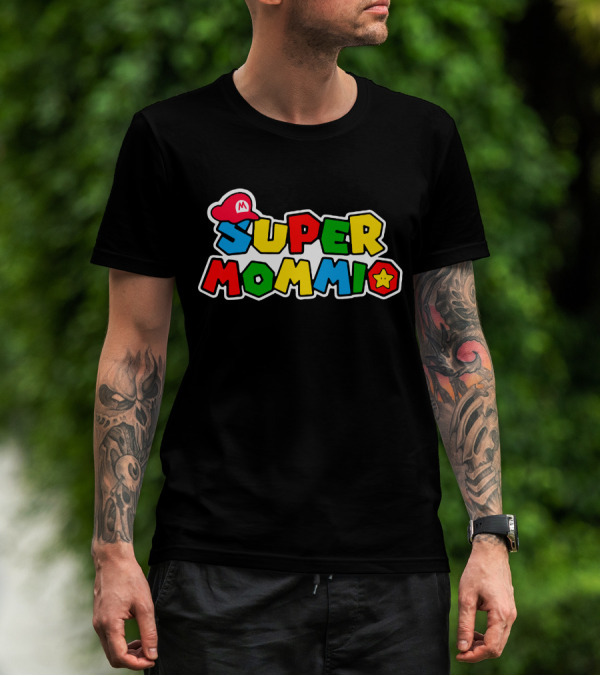 SUPER MOMMIO Mario-Inspired T-Shirt