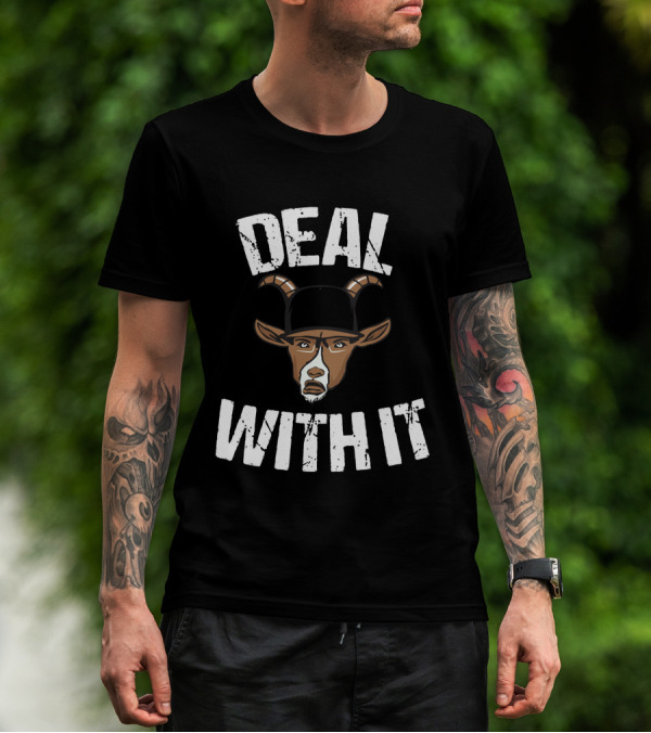 Deal With It Free Joe Kelly Goat T-Shirt