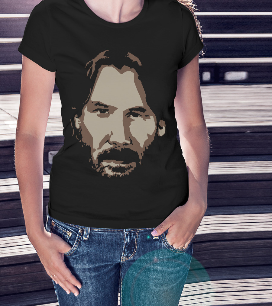 John Wick Movie Character Iconic Face T-Shirt