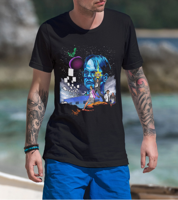 Star Wars Office Dwight Force Battle Galaxy Adventure T-Shirt