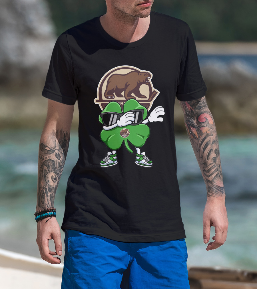 Hershey Bears Lucky Clover Bear T-Shirt