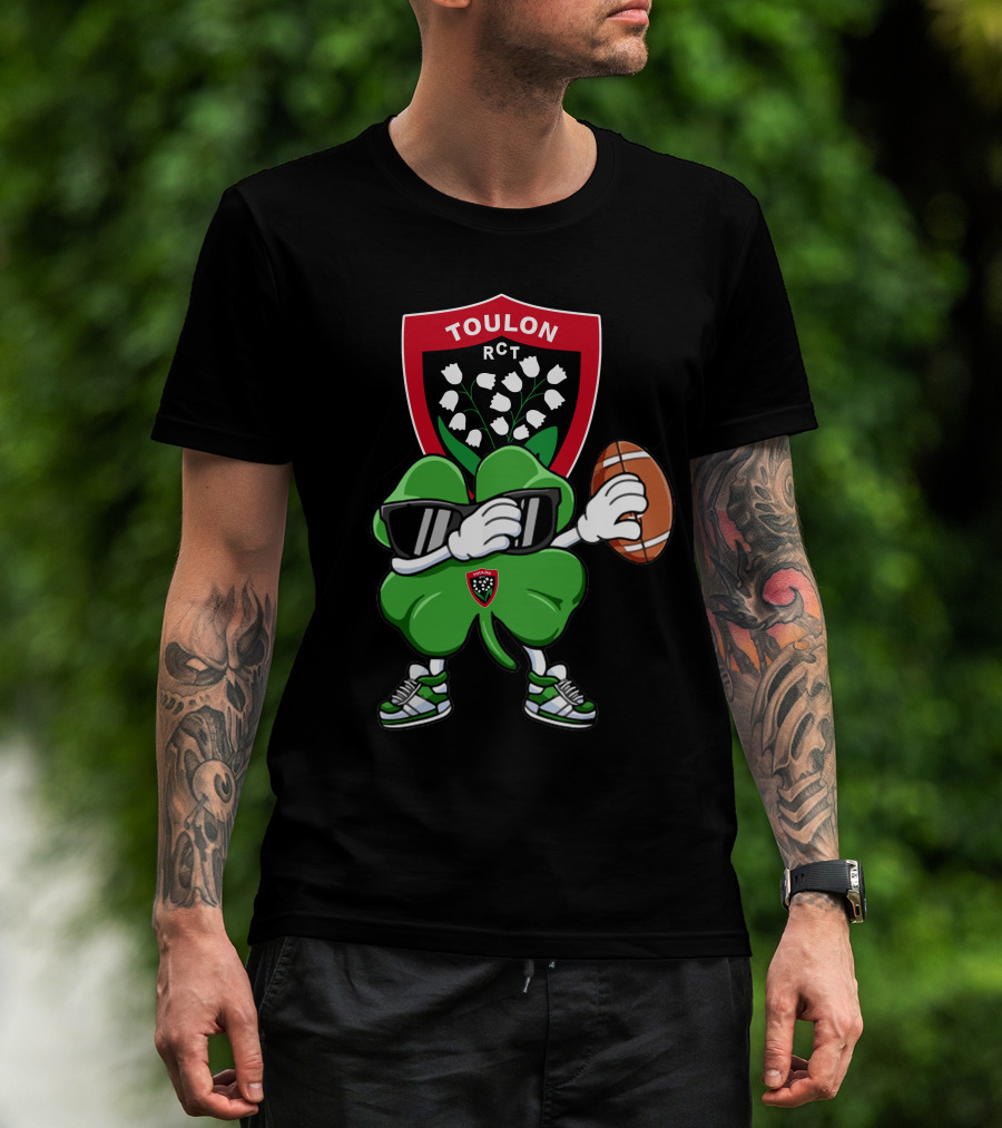 Toulon RCT Rugby Clover Shield T-Shirt